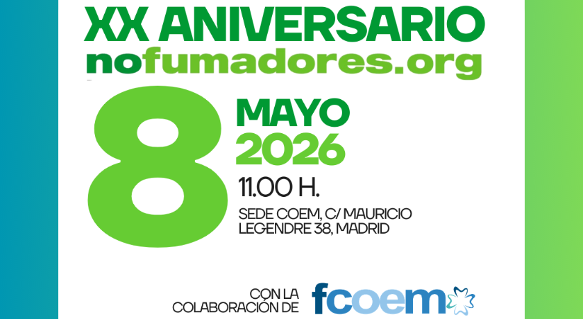 XX aniversario de Nofumadores.org