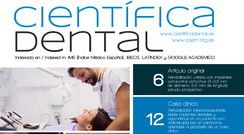 Nuevo número de Científica Dental