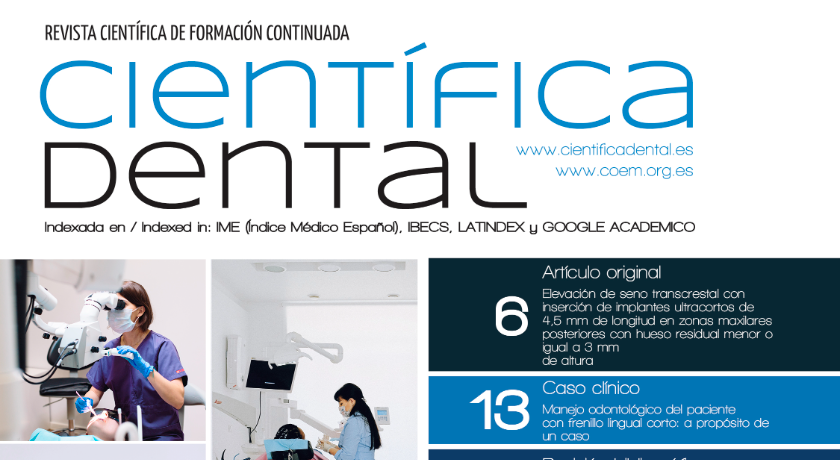 Nuevo número de Científica Dental