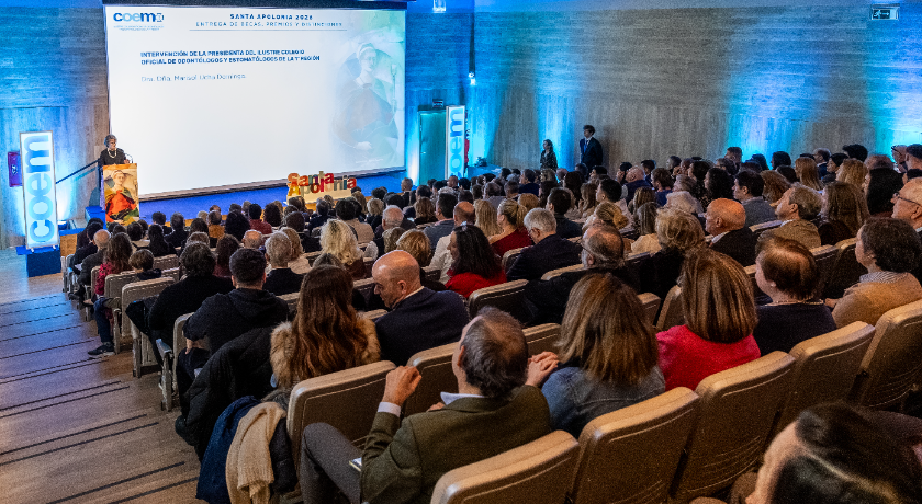 El COEM celebra su acto colegial en Honor a Santa Apolonia