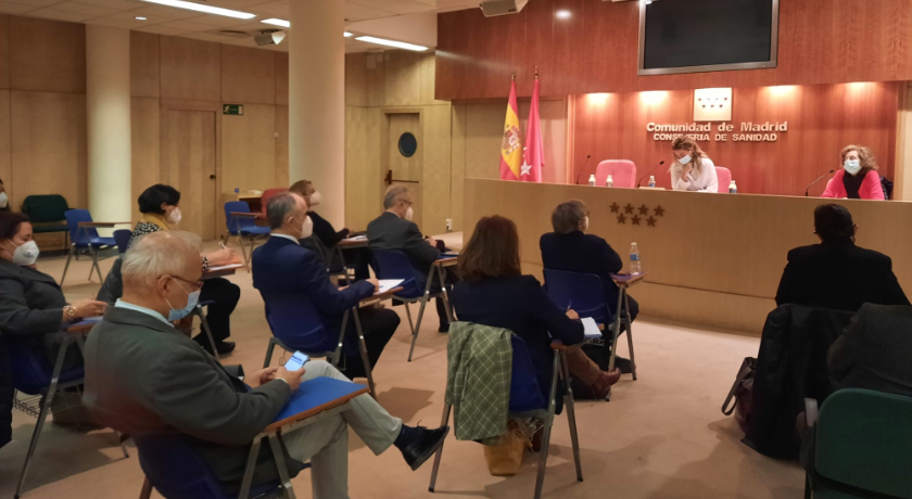 Unión Interprofesional y la Consejería de Sanidad preparan la elaboración del futuro decreto de publicidad sanitaria en la CAM